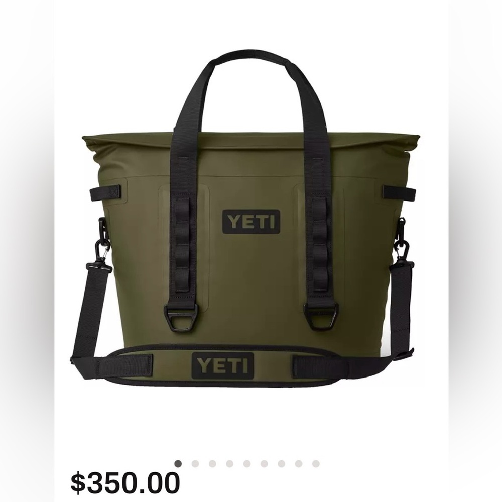 YETI Tan & Olive Ranger cooler Bag - Durable Men's Carryall